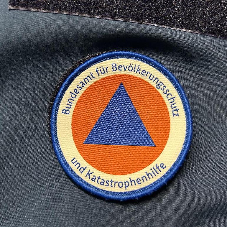 © BBK CBRN-Logo mit Zivilschutzzeichen